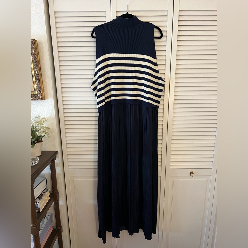 Anthropologie - Thea Twofer Sleeveless Sweater Dress